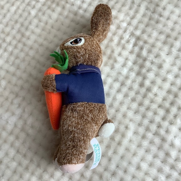Peter Rabbit 8 inch Plush Bunny Rabbit Holding Carrot Stuffed Animal Toy 🥕 - Picture 5 of 9